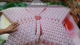 DIY 36 Inches Twinkling Yakult Christmas Lantern / Parol Part 2