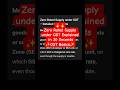 Zero Rated Supply under GST Explained in 30 Seconds | GST Basics #shorts
