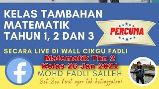 Matematik Tahun 2 || Topik 1 Nombor hingga 1000 oleh Cikgu Fadli
