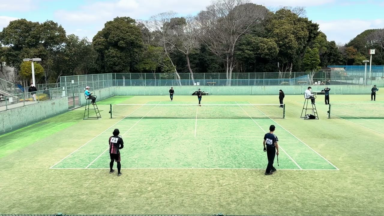 260308 兵庫県春季オープン大会 予選リーグ① 西原･縄田 vs 宇田･宇杉（兵庫STC）