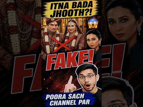 Akshay Karishma Shadi FAKE? ! 😳 #shorts
