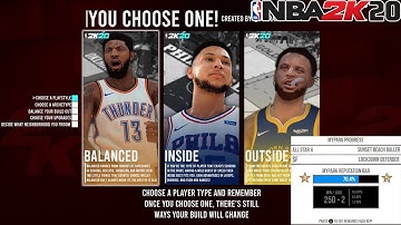 NBA2K20 THE NEW ARCHETYPE SYSTEM + 2K16 REP SYSTEM CONFIRMED?! CONCEPT art for 2K20