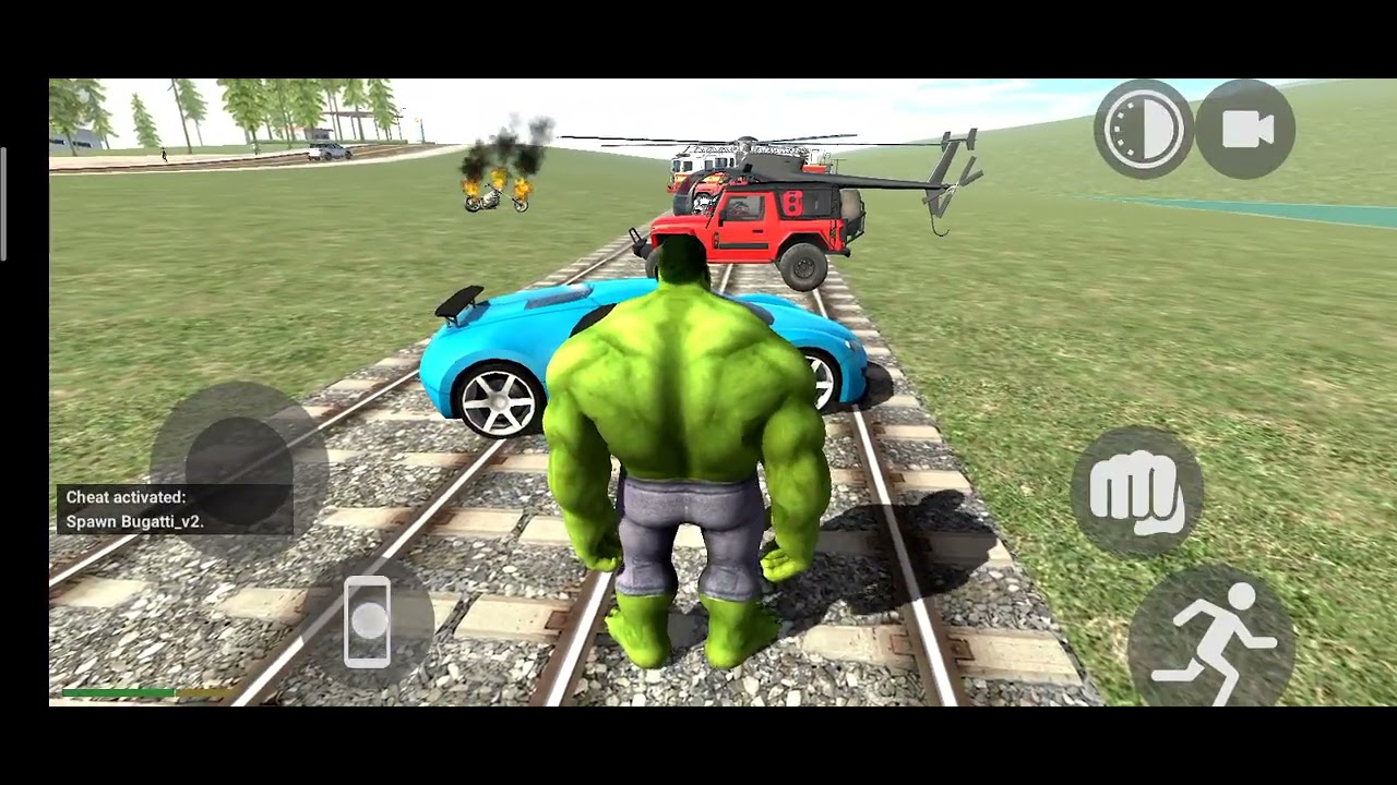 Indian bike driving vechile crash