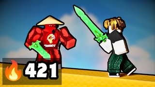 Playing BRIDGE BATTLE.. UNTIL I LOSE! (Roblox Bedwars)