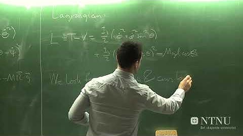 Classical Mechanics lecture 28 Gyroscope effect and spinning top Part 2 - Jacob Linder