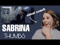 Danielle Marie Sings reacts to Sabrina Carpenter "Thumbs"