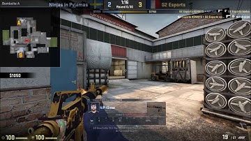 POV - f0rest (NiP)(27-11) vs G2 / ESL One Cologne 2017 / 5th of July 2017