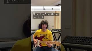 Now You’re Gone - Basshunter guitar lesson part 1