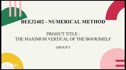 Numerical Method Video Presentation