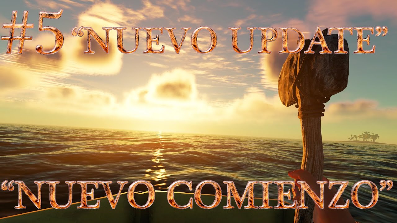 #5 STRANDED DEEP/ NUEVO UPDATE v 0.13/ NUEVO COMIENZO/ Jabalies, serpientes, arcos./Gameplay Español