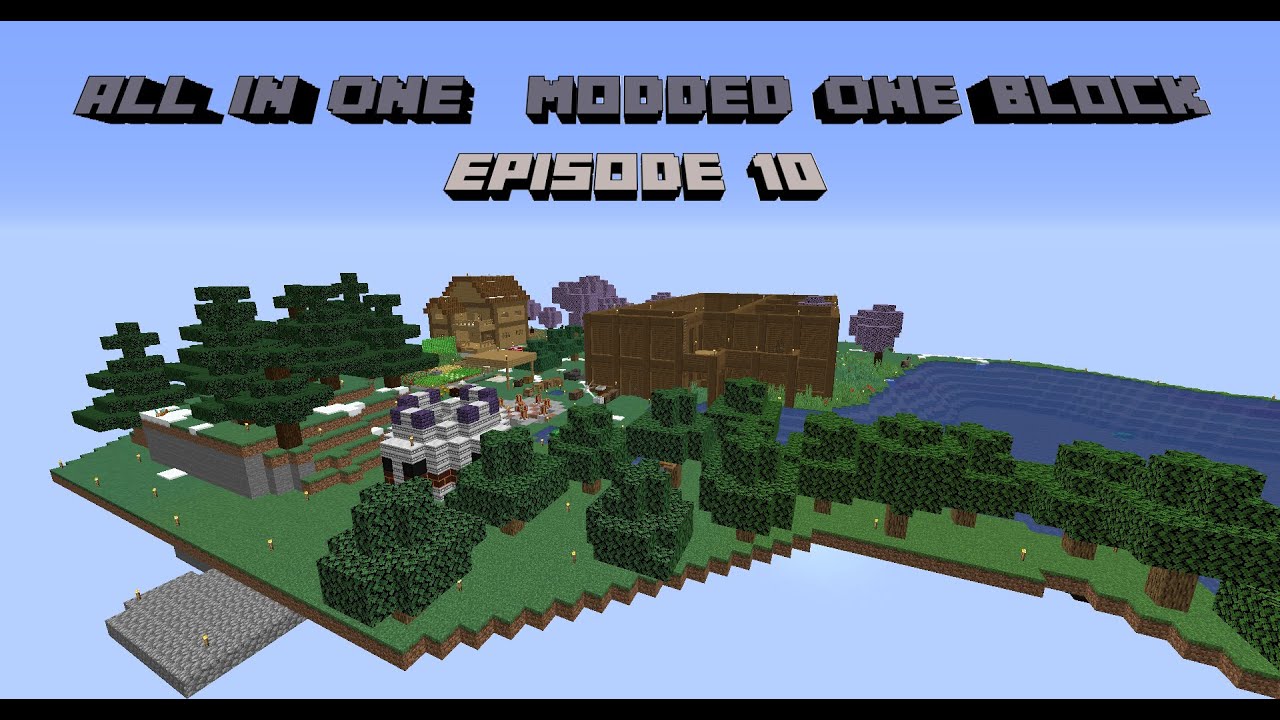 Back to Business - All In One Modded One Block Minecraft Episode 10 ...