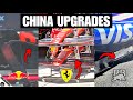 What every f1 team has upgraded or brought to the chinese gp