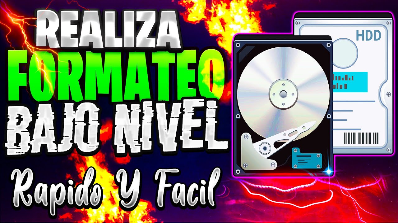 Como Hacer Un Formateo Bajo Nivel Disco Duro En 2023 ⚡💪 - YouTube