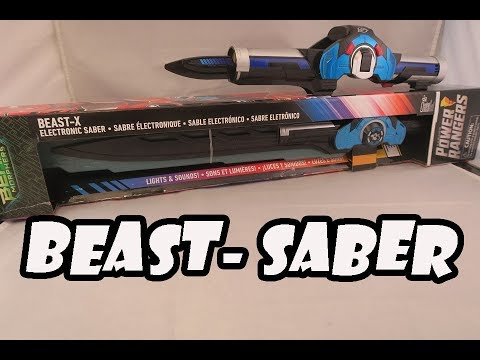 Beast-X Electronic Saber Power Rangers Beast Morphers 