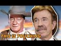 Chuck Norris Reveals Intimate Relationship With John Wayne
