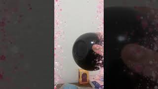 Making my magic 8 ball 🎱 questions sorry if it’s a lil too blurry 🤫