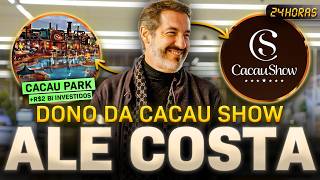 THE ROUTINE OF THE OWNER OF CACAU SHOW | 24 HOURS WITH ALÊ COSTA