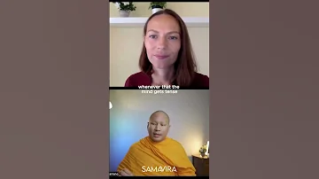 Watch the full interview with Monk Pasura on our YouTube channel  @samavirameditation #meditating