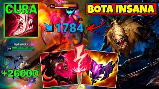 A NOVA BOTA FAZ O FIDDLESTICKS CURAR MAIS DO QUE UM AATROX