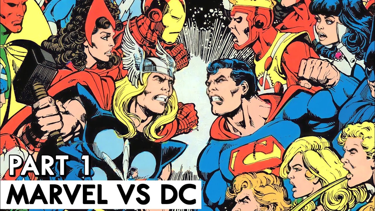 DC Vs Marvel Comic Series Part 1 | Explained In Hindi | BNN Review ...