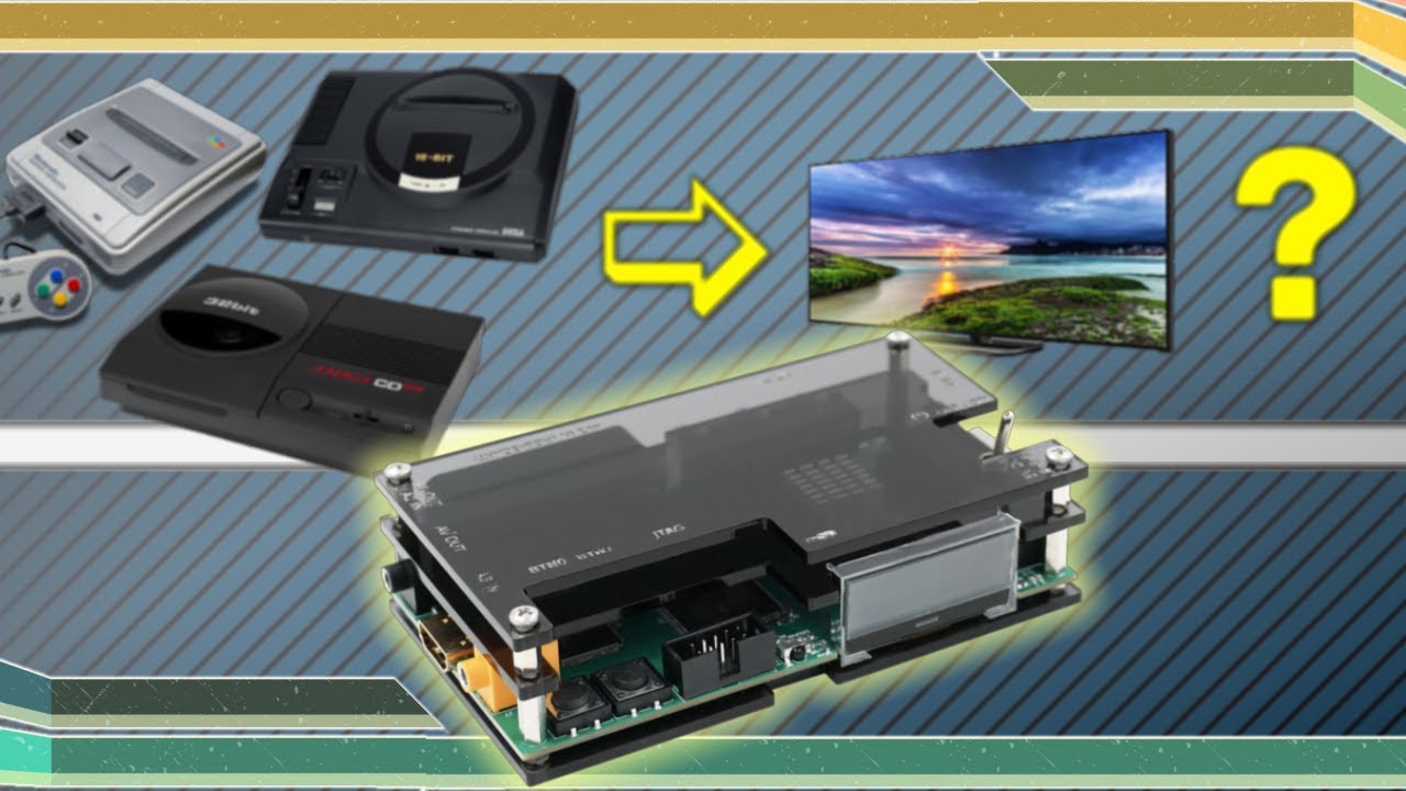 J'ai acheté ce boitier pour connecter mes consoles rétro sur ma TV moderne ! [OSSC & l'Archiviste]