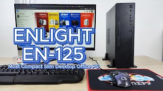 Enlight EN-125 - Casing Slim yang paling cocok untuk PC Office Desktop