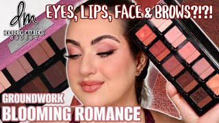 DANESSA MYRICKS GROUNDWORK BLOOMING ROSE PALETTE! For Eyes, Lips, Face & Brows?? | TESTING IT ALL!