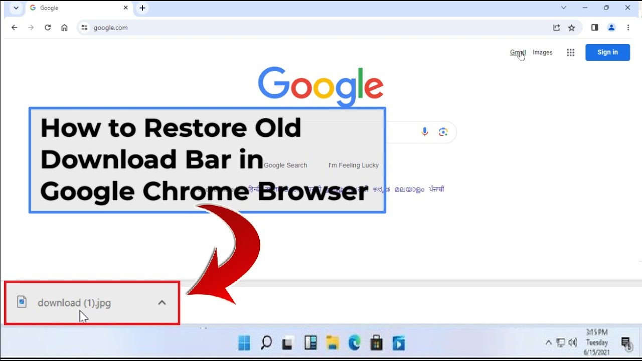 How to Restore Chrome Downloads to the Bottom of the Screen | Windows ...