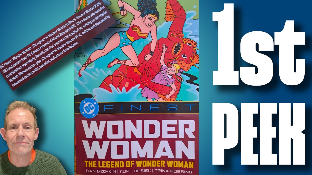 DC FINEST Wonder Woman Legend Of Book Review | Latest Release - YouTube