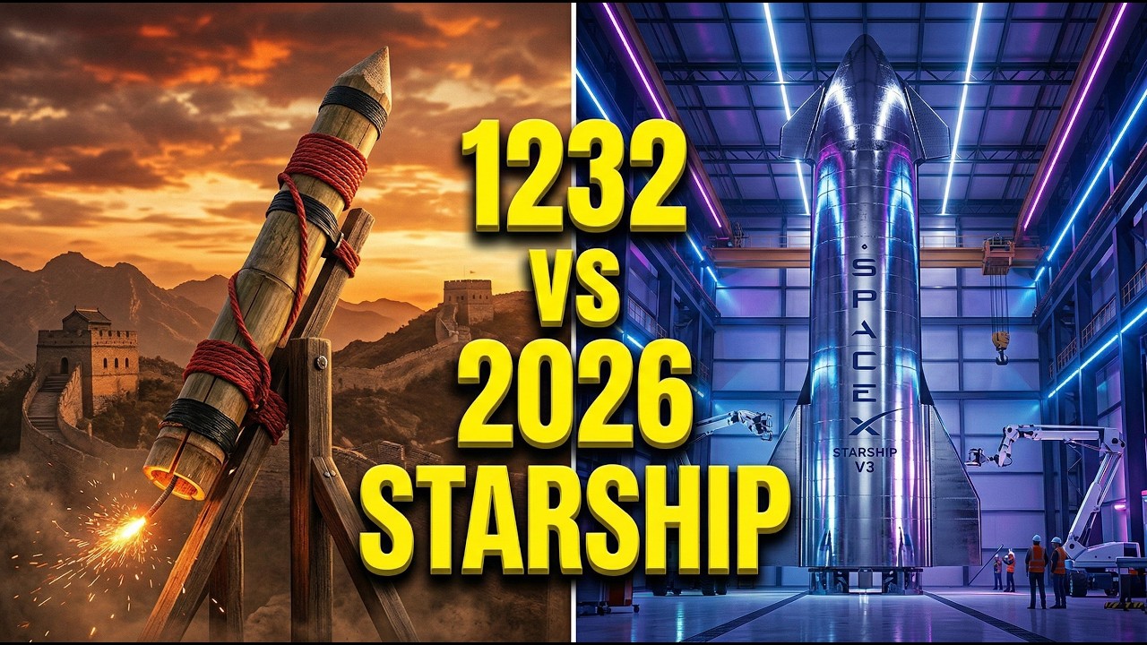 800 Years of Rockets: Evolution From 1232 to 2026 Starship & 2100 ...