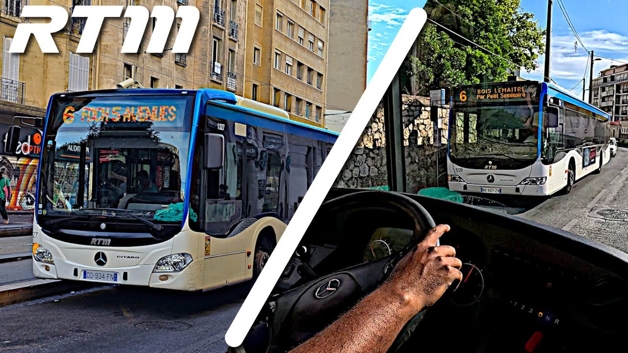 [RTM] Cab ride ligne 6 aller - retour en Mercedes Citaro C2