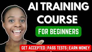 AI training Course for beginners to get hired to do AI training Jobs from home.