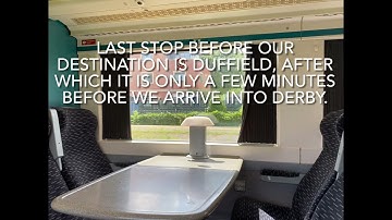 EMR ex-Greater Anglia/TfW Class 170 170273 Ride and Review - The Derwent Valley Line 19/07/21