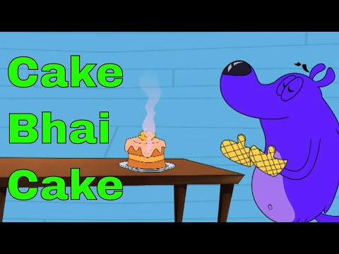 Cake Bhai Cake Ep - 9 - Pyaar Mohabbat Happy Lucky - Hindi Animated Cartoon Show - Zee Kids