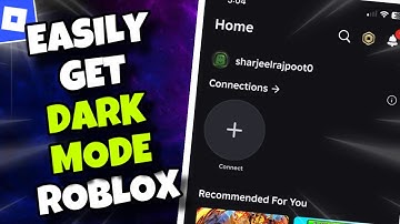 UPDATED* How to Turn on Dark Mode on Roblox - 2025