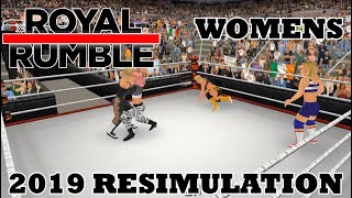 Women's Royal Rumble 2019 - Wrestling Empire RESIMULATION