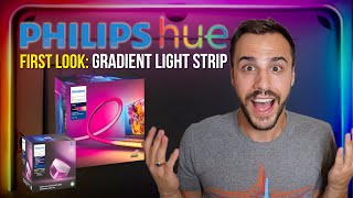 Look: Philips Hue Multi-Color Gradient Light Strip for TV More! - YouTube