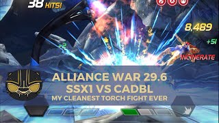 Alliance War 29.6 - SSx1 vs CADBL: My Cleanest Torch Fight Ever