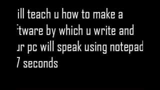 make a best software by notepad in 7 seconds screenshot 4