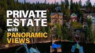Luxury Hayden Lake Waterfront Home Private Estate With Panoramic Views