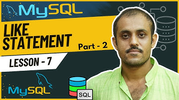L7 | MySQL: LIKE Statement  | Part 2 | REGEXP | RLIKE | MySQL for Beginners by  @ctgclass