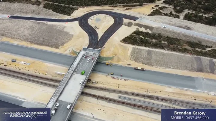 Sneak peek at the Mitchell Freeway extention Heste...