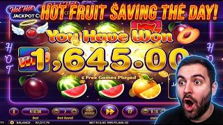 JACKPOT CITY MAGIC! 🍒✨ Hot Hot Fruit Saved The Day (R1,645 Win!)
