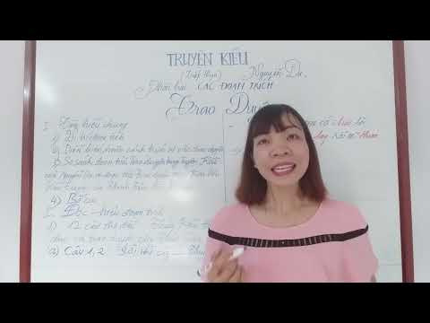 Video Phân tích 12 câu thơ đầu trong đoạn trích Trao duyên... - youtube