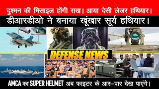 Drdo Surya 300 Kw Dew. Indian Fighter Jets With Laser Pods, Ar Hmd For Amca, Iit Kharagpur Ugv