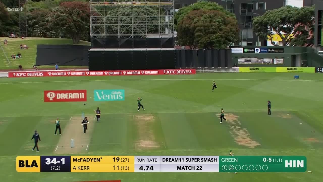 Top of the table clash Wellington Blaze v Central Hinds Dream11