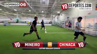 Atlético Mineiro 🆚 Chinaca Domingo 6 Latino Soccer League Chicago Soccer Fields #yodeportes