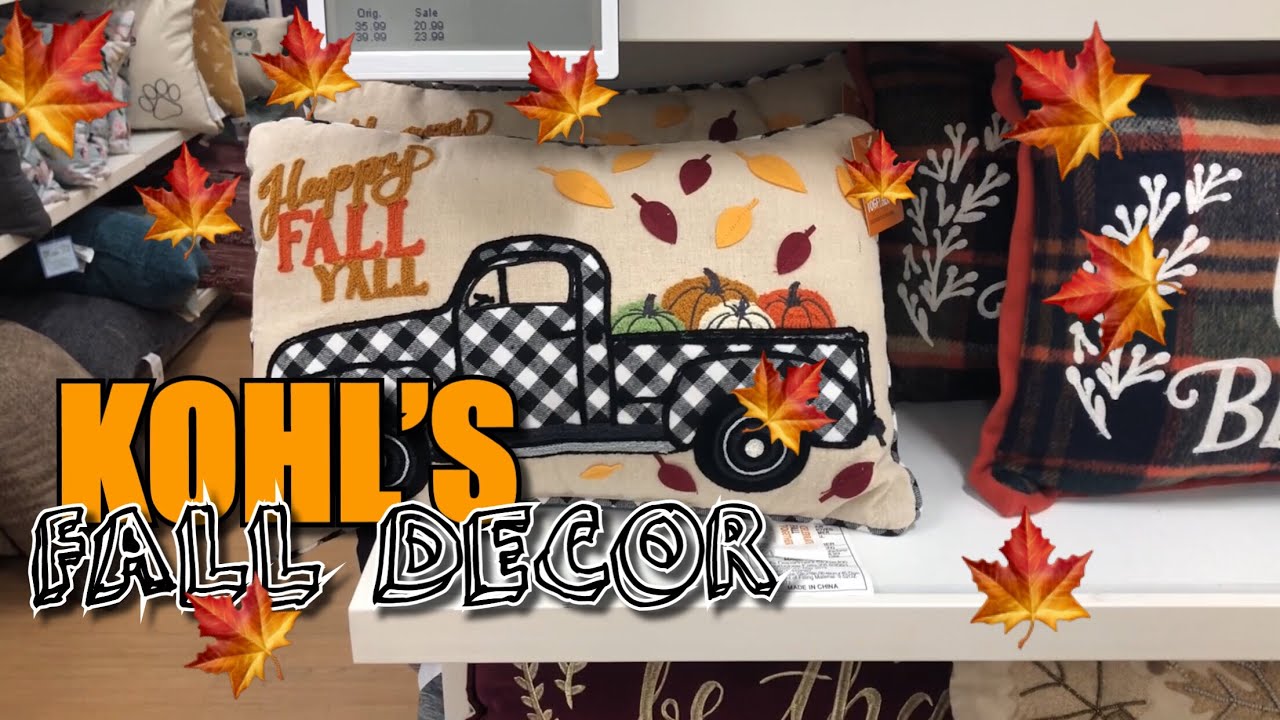 Kohl’s fall decorations 2019 YouTube