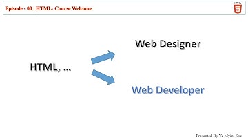 Html 1.  Introduction of Html (Myanmar | မြန်မာ)
