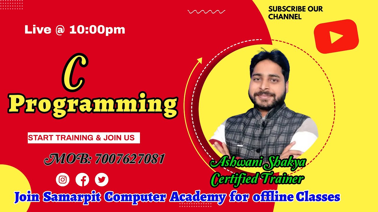 C Programming || Basic To Advance || Part -01 || #cprogrmming # ...